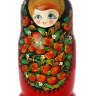 Матрешка "Хохлома классическая" 15 м , арт. 1515